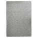 Kusový koberec Alassio šedý - 250x350 cm Vopi koberce
