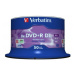 Verbatim DVD+R DL, Double Layer Matt Silver, 43758, 8.5GB, 8x, spindle, 50-pack, 12cm, pro archi