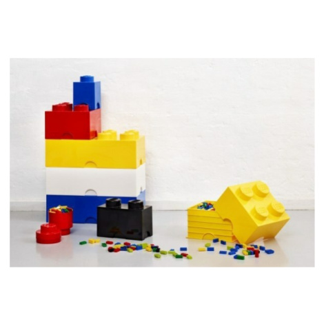 LEGO® úložný box 1 - biela 125 x 125 x 180 mm