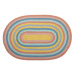 Jutový koberec Bloomingville Mini Rainbow, 50 x 75 cm