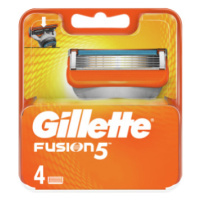 GILLETTE Fusion Náhradné hlavice 4 ks