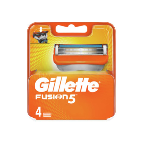 GILLETTE Fusion Náhradné hlavice 4 ks