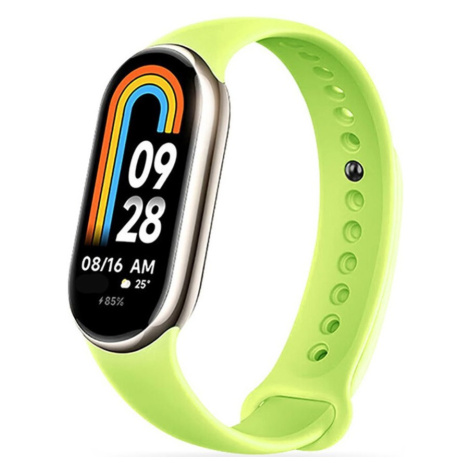 Xiaomi Mi Smart Band 8 / 9, silikónový remienok, nastaviteľný, TP IconBand, limetkový