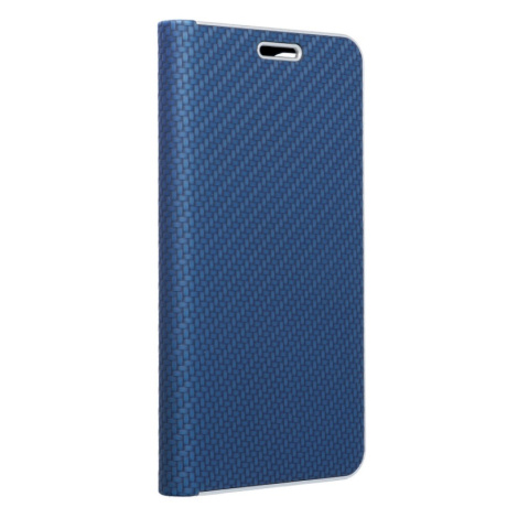 Diárové puzdro na Samsung Galaxy A52/A52 5G Forcell Luna Carbon modré