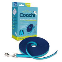 COACHI Training Line Waterproof Výcvikové vodítko modré 10 m