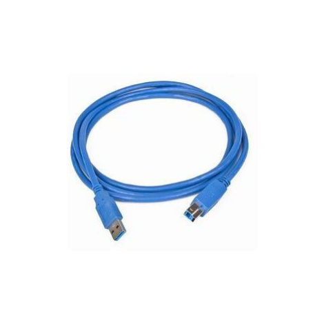 Kabel CABLEXPERT CCP-USB3-AMBM-6 USB A-B 1,8m 3.0, modrý GEMBIRD