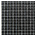 Sklenená mozaika Mosavit Mikros negro 30x30 cm mat MIKROSFE