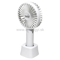 Ručný ventilátor 9cm nabíjateľný (SOMOGYI)