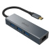 Akasa dokovacej stanice 4v1 USB 3.1 Type-C