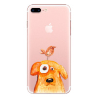 Plastové puzdro iSaprio - Dog And Bird - iPhone 7 Plus