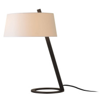Bielo-čierna stolová lampa (výška 55 cm) Salihini – Opviq lights