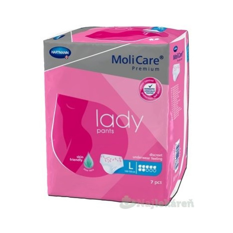 MoliCare Premium lady pants 7 kvapiek L inkontinenčné nohavičky 7ks