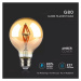 Žiarovka LED Filament E27 4W, 2200K, 400lm, G80 VT-2004 (V-TAC)