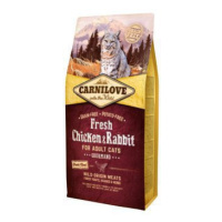 Carnilove Cat Fresh Chicken & Rabbit for Adult 6kg zľava