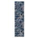 Modrý koberec behúň 300x80 cm Cocktail Wonderlust - Flair Rugs