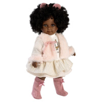 Llorens 53535 Zuri bábika s s mäkkým látkovým telom 35 cm