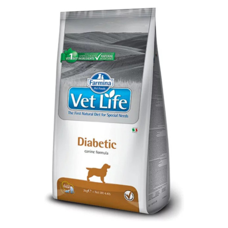 Farmina Vet Life cat diabetic granule pre mačky 2kg