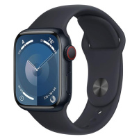 APPLE WATCH SERIES 9 GPS + CELLULAR 41MM MIDNIGHT ALUMINIUM CASE MIDNIGHT SPORTBAND-M/L,MRHT3QC/