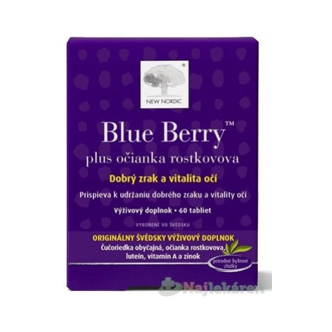 New Nordic Blue Berry 60 tabliet