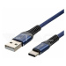 USB Kábel Gold Series USB-C 1m, modrý VT-5352 (V-TAC)