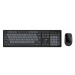 Genius Smart KM-8200, sada klávesnice s bezdrátovou optickou myší, CZ/SK, klasická, černo-šedá