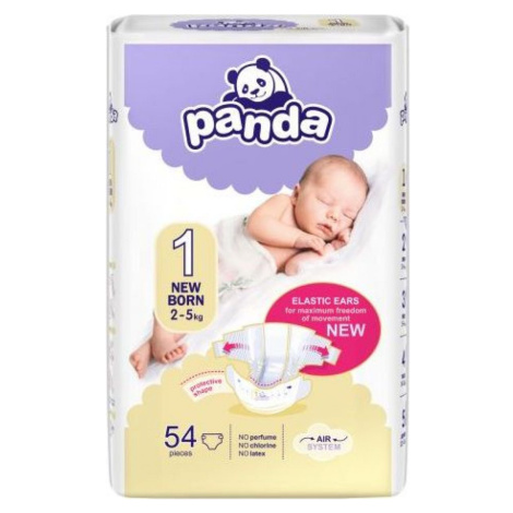 Panda detské plienky New Born á 54 ks