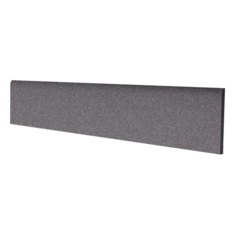 Sokel Rako Taurus Granit antracitovo šedá 10x60 cm mat TSASZ065.1