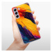 Odolné silikónové puzdro iSaprio - Orange Paint - Samsung Galaxy S21 FE 5G