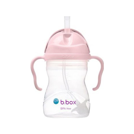 B.Box Hrnček so slamkou Gelato ružový 240 ml