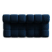 Modrá zamatová pohovka 188 cm Bellis – Micadoni Home
