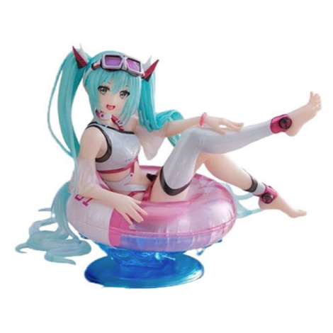 Taito Hatsune Miku Wonderland PVC Statue Aqua Float Girls Figure Hatsune Miku Reissue 18 cm