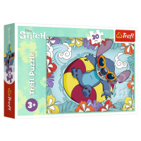 Trefl Puzzle Lilo&Stitch: Na prázdninách 30 dielikov