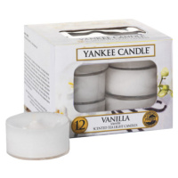 Yankee Candle, Vanilka, Sviečky čajové, 12 ks
