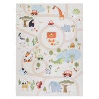 Dětský kusový koberec Bambino 1165 Zoo - 80x150 cm Dywany Łuszczów