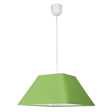 Závesný luster na lanku ROBIN - 1xW27, 60W, zelený