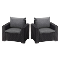 Ambia Garden SADA LOUNGE KRESIEL, plast, textil