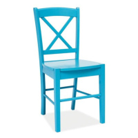 Jedálenská stolička CD-56 Modrá