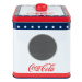 Coca Cola Kovový podnos, 2 kusy/Kovová dóza (kovová dóza s okienkom)
