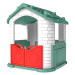 RAMIZ Záhradný domček 5v1 pre deti so zelenou strechou ZOG.CHD-808G