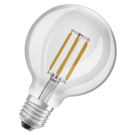 OSRAM LED globe E27 G95 3,8W 806lm 3000K číra