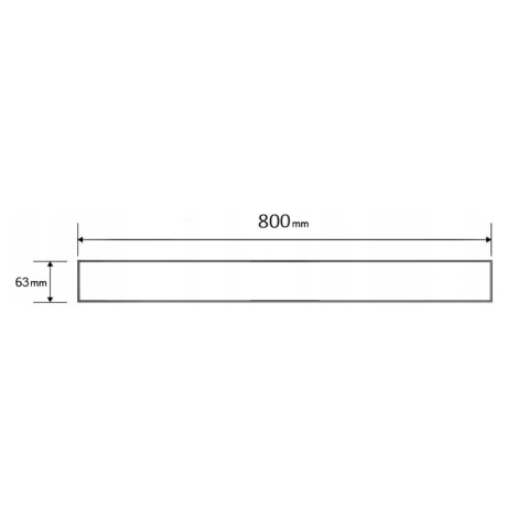 Mexen M01 vzor, mriežka na sprchový žľab 80 cm zlatá, 1520080