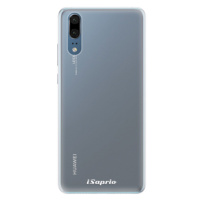 Silikónové puzdro iSaprio - 4Pure - mléčný bez potisku - Huawei P20