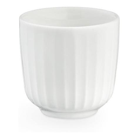 Biely porcelánový hrnček na espresso Kähler Design Hammershoi, 1 dl