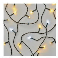 LED vánoční řetěz Blick s časovačem 18 m teplá/studená bílá