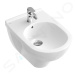 VILLEROY & BOCH - O.novo Závesný bidet, 360x560 mm, 1 otvor na batériu, CeramicPlus, alpská biel