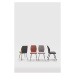 Svetlosivé jedálenské stoličky v súprave 4 ks Pol – Marckeric