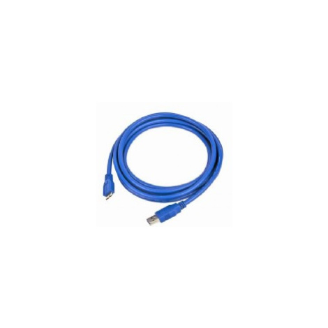 Kabel CABLEXPERT CCP-mUSB3-AMBM-6 USB A-B micro 1,8m 3.0, modrý GEMBIRD