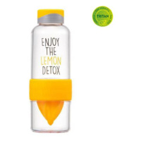 LOCKNLOCK Fľaša na vodu "Bisfree Detox", 520 ml, žltá