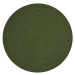 Kusový koberec Braided 105554 Green kruh – na ven i na doma - 150x150 (průměr) kruh cm NORTHRUGS