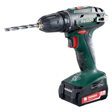 Metabo Náradie - 14,4V AKU vŕtací skrutkovač, 2x aku 2,0 Ah Li-Power, nabíjačka 602206540